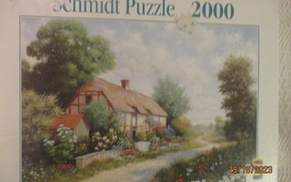 Palapeli 2000 palaa. Upea maalaisidylli Schmidt Puzzle