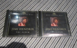2 x CD Jimi Hendrix 2003 The Album 1 ja 2