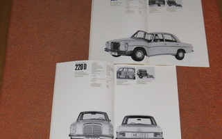 1968 Mercedes-Benz 200 - 600, 280 SL jne esite - 36 siv