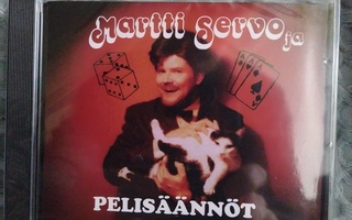 MARTTI SERVO & NAPANDER - PELISÄÄNNÖT CD *UUSI!*