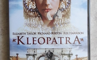 Kleopatra, 2 x DVD. UUSI. Elizabeth Taylor