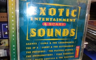 CD EXOTIC ENTERTAINMENT & SCARY SOUNDS VOL. 1