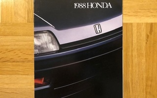 Esite Honda mallisto 1988: Civic, Accord, Prelude, CRX