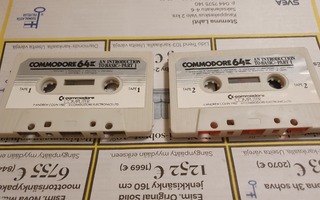 Commodore 64 Introduction to basic kasetit 1 ja 2
