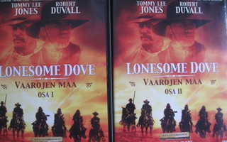 LONESOME DOVE / VARJOJEN MAA I - II DVD