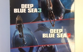 Deep Blue Sea -trilogia (3 Blu-ray) *UUSI MUOVEISSA*