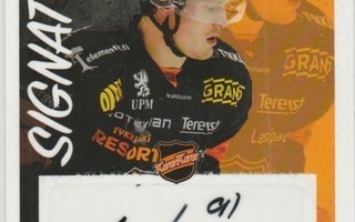 2022/23 Cardset Signature Linus Andersson , KooKoo
