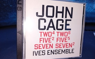 2CD : John Cage  : Two4 Two6 Five2 Five5 Seven Seven2