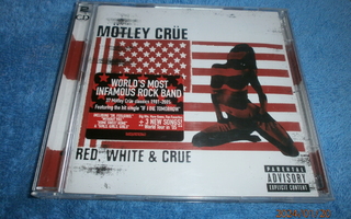 MÖTLEY CRUE - RED, WHITE & CRUE    -    2CD
