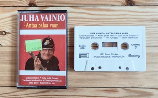 Juha Vainio - Antaa Palaa Vaan c-kasetti