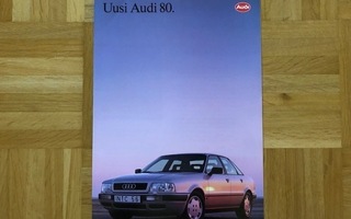 Esite Audi 80 B4 vuodelta 1991/1992