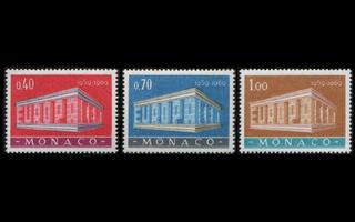 Monaco 929-31 ** Europa (1969)