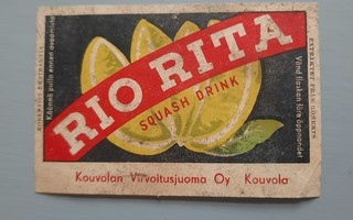 Etiketti limu Rio Rita, Kouvolan virvoitusjuoma