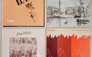 4 STM / STEMMA -LP:tä 1981–88; Suomen Työväen Musiikkiliitto