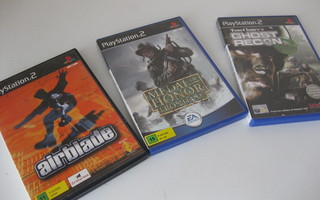 PS2 Airblade, Medal of Honor: Frontline, Ghost Recon