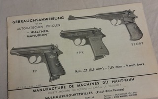 walther manurhin manual