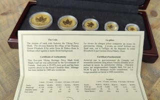 Viking Heritage Maple Leaf kultaraha sarja