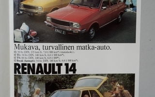 Renault 12 ja 14 -esite, 1978