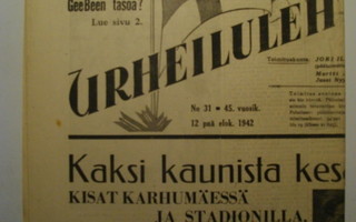 Suomen Urheilulehti Nro 31/1942 (15.3)