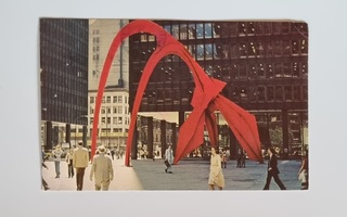 USA Chicago / Calder Statue / kulkenut 1980