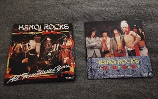 2 kpl Hanoi Rocks Laserdisc