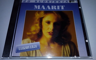 CD) Maarit - Laakson lilja - 20 Suosikkia * 1995