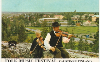 Kaustinen kansanmusiikkijuhlat 1972 viulu erikoisleima