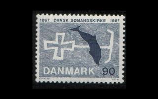 Tanska 466 ** Merimieskirkko 100v (1967)