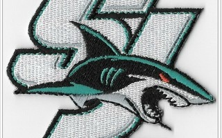NHL - San Jose Sharks -kangasmerkki / hihamerkki