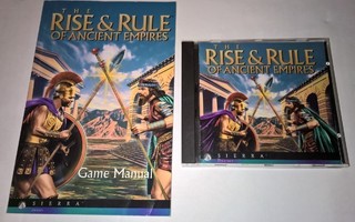 PC PELI THE RISE & RULE OF ANCIENT EMPIRES SIERRA 1996