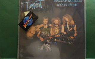 TAROT - WINGS OF DARKNESS / BACK IN THE FIRE EX+/EX 12" MAXI