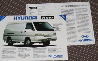 1994 Hyundai H100 paku esite - KUIN UUSI - suomalainen