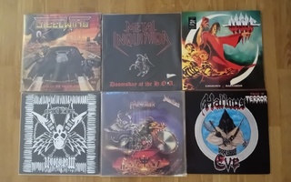 6x Heavy metal LP