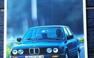 BMW esite 1987 ruotsinkielinen Sverige
