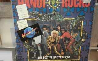 HANOI ROCKS - THE BEST FIN -85.LP EX-/M- KANNET EX- LP