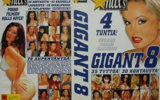 Max´s  **  Gigant # 8  **  4 Tuntia  **  VHS