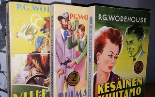 P. G. Wodehouse x3 - Riksin sarja 1960