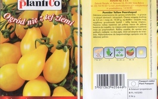 Tomaatti "Yellow Pearshaped" siemenet