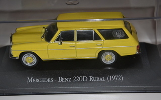 Mercedes-Benz 220D Rural  1972  keltainen  1/43