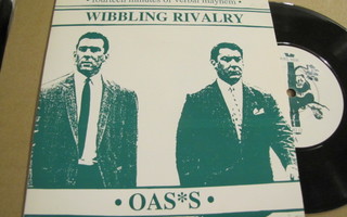 Oasis Wibbling Rivalry 7 45 UK 1995 eka painos haastattelu