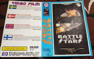 VHS kansipaperi BATTLE OF STARS