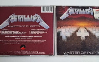 METALLICA - Master of puppets CD 1986 Elektra USA