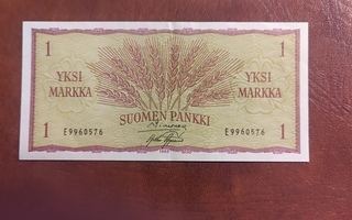 1 markka v.1963, vaikeampaa E-sarjaa