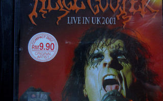 ALICE COOPER: Live in UK 2001 - CD [Asian edition]