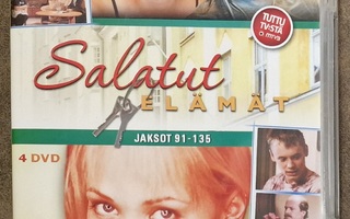 SALATUT ELÄMÄT jaksot 91 - 135 - dvd boxi