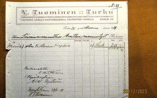 1918 Turku M Tuominen lasku