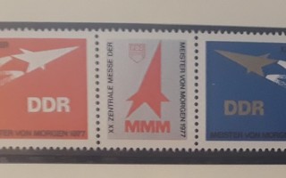 DDR 1977 - Messut  ++ välilöpari