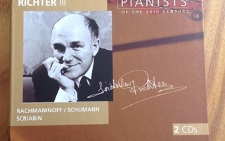 Siatoslav Richter : Great Pianists of the 20th century 2-cd