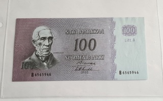 100 mk 1963, Litt.A, B6565946, SIM-Luu, w.rahak.KOKOELMA