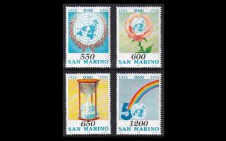 San Marino 1603-6 ** YK 50v (1995)